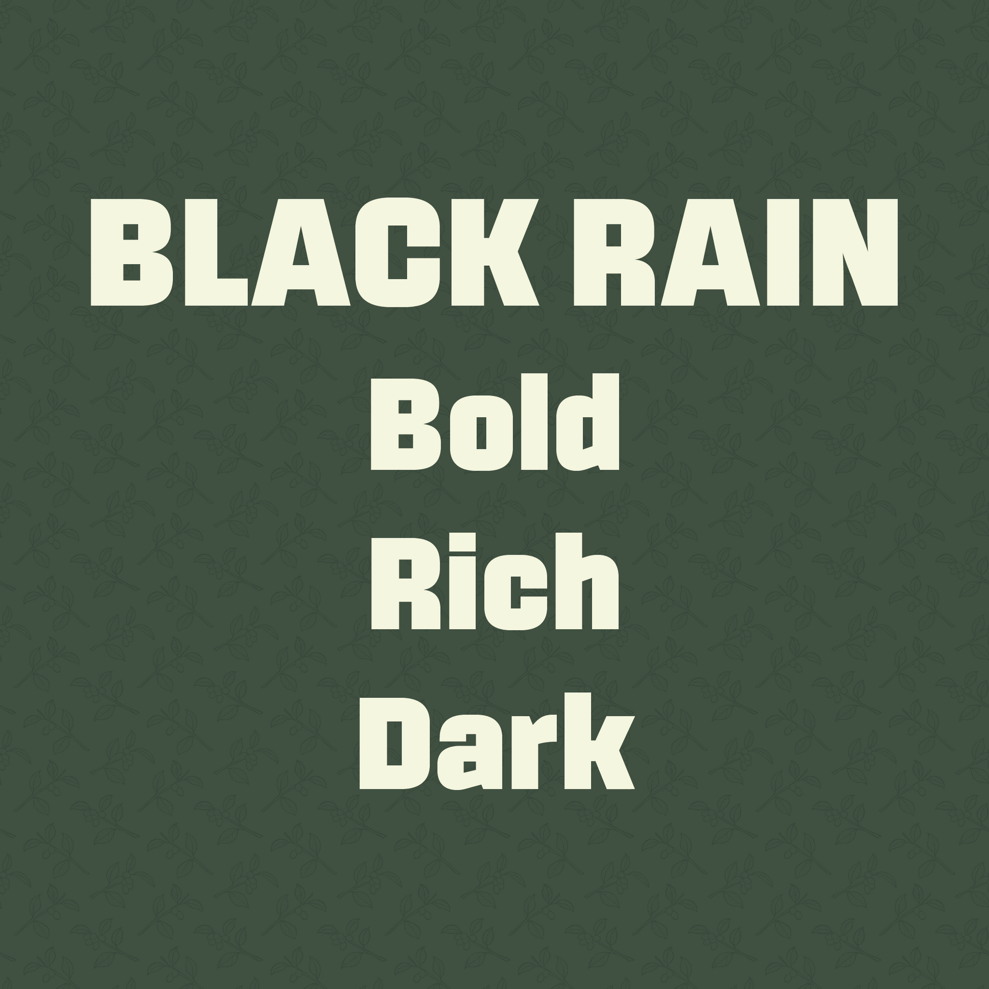 Black Rain flavour notes for UK coffee subscription