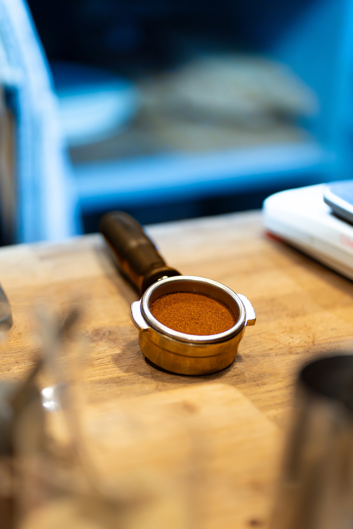 Espresso machine portafilter used for making specialty coffee from Freda
