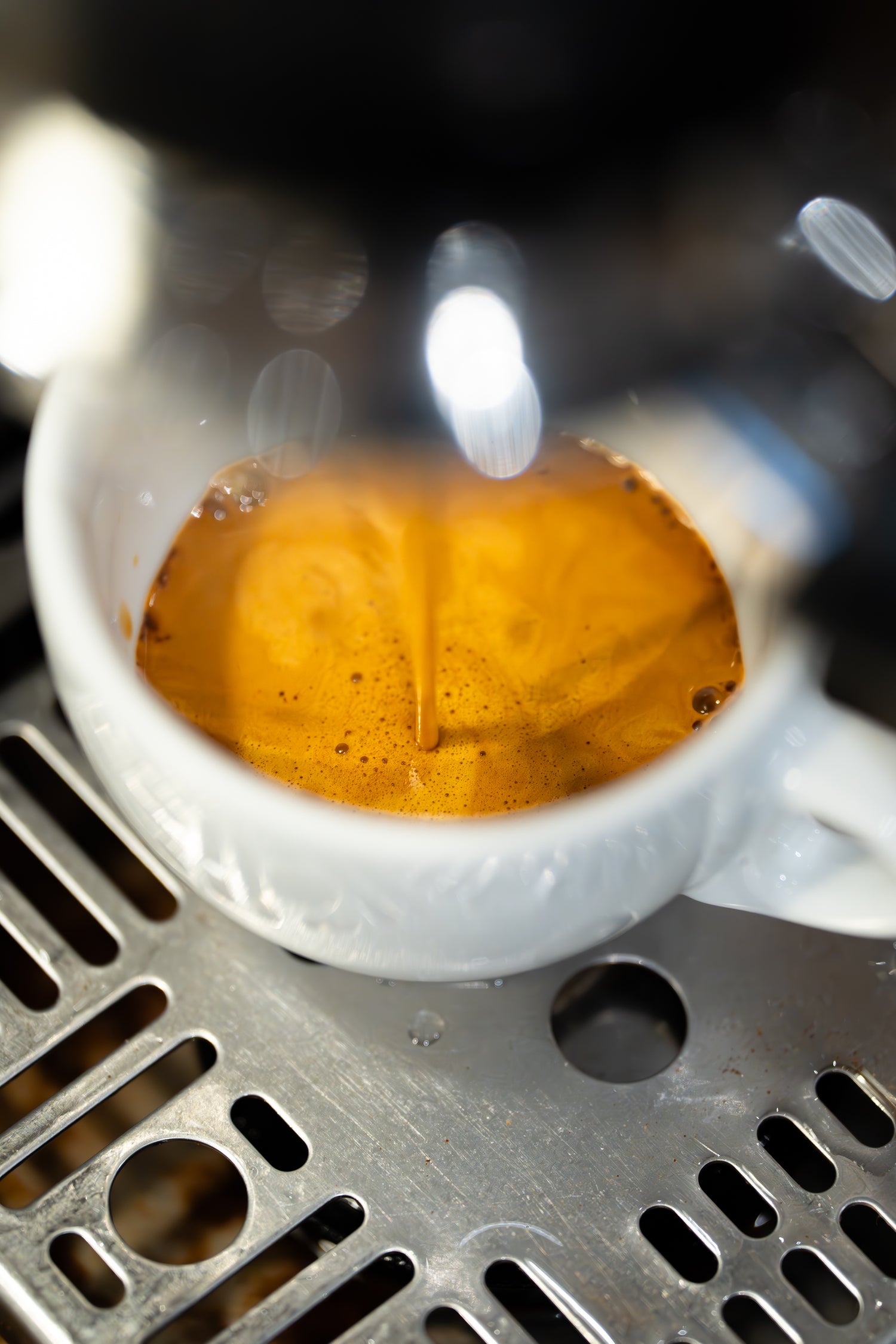 Espresso from Bond Street Coffee La Marzocco Strada espresso machine - Freda Speciality Coffee Roaster