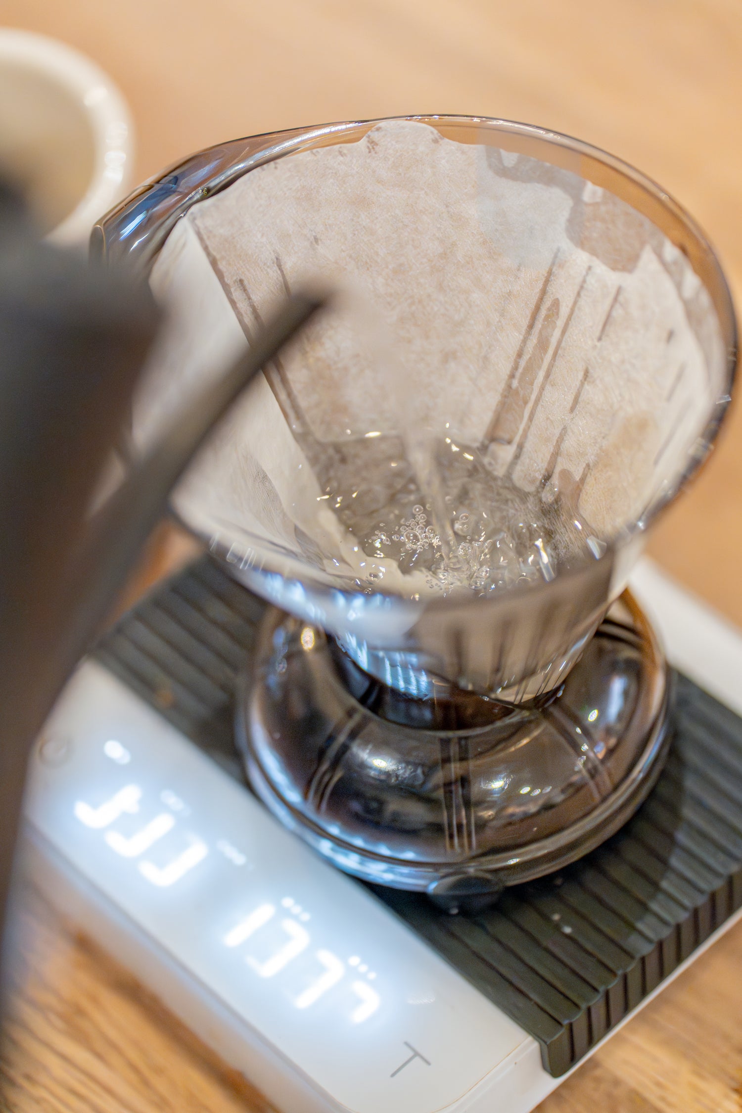 Clever Dripper being made from Freda Coffee, UK Coffee Roaster