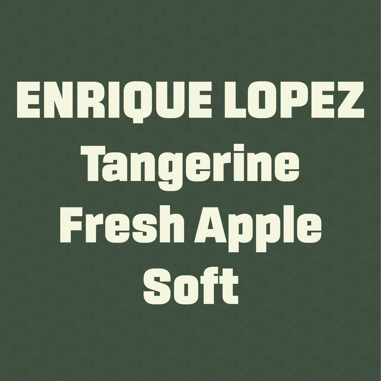 ENRIQUE LOPEZ