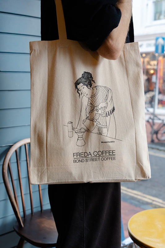 Bond Street Coffee Tote Bag