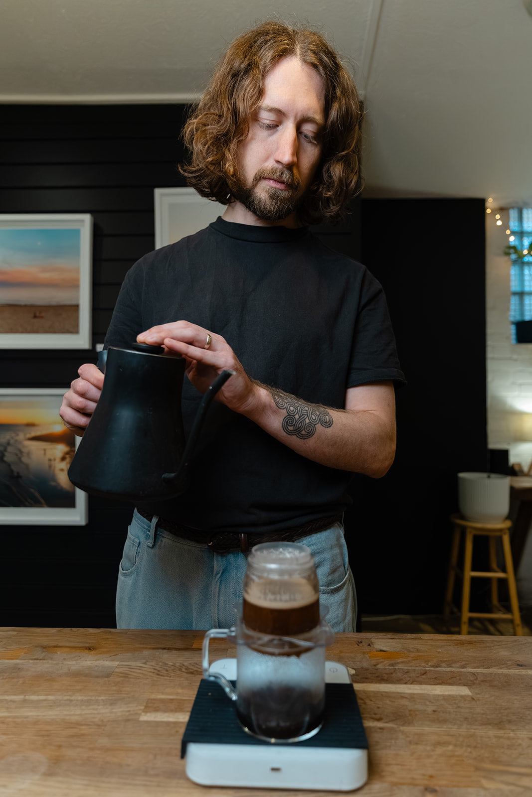 Founder of Freda Coffee, Brewing with the Orea Z1 speciality coffee brewer