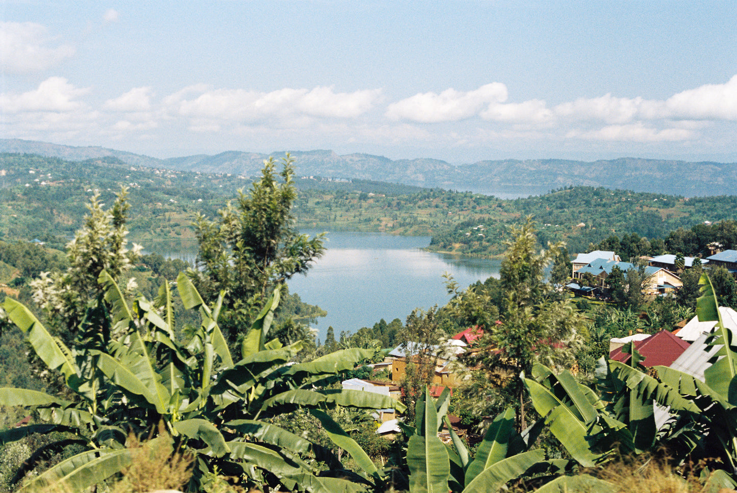 View of the lake around Kanya, For Freda Speciality Coffee UK