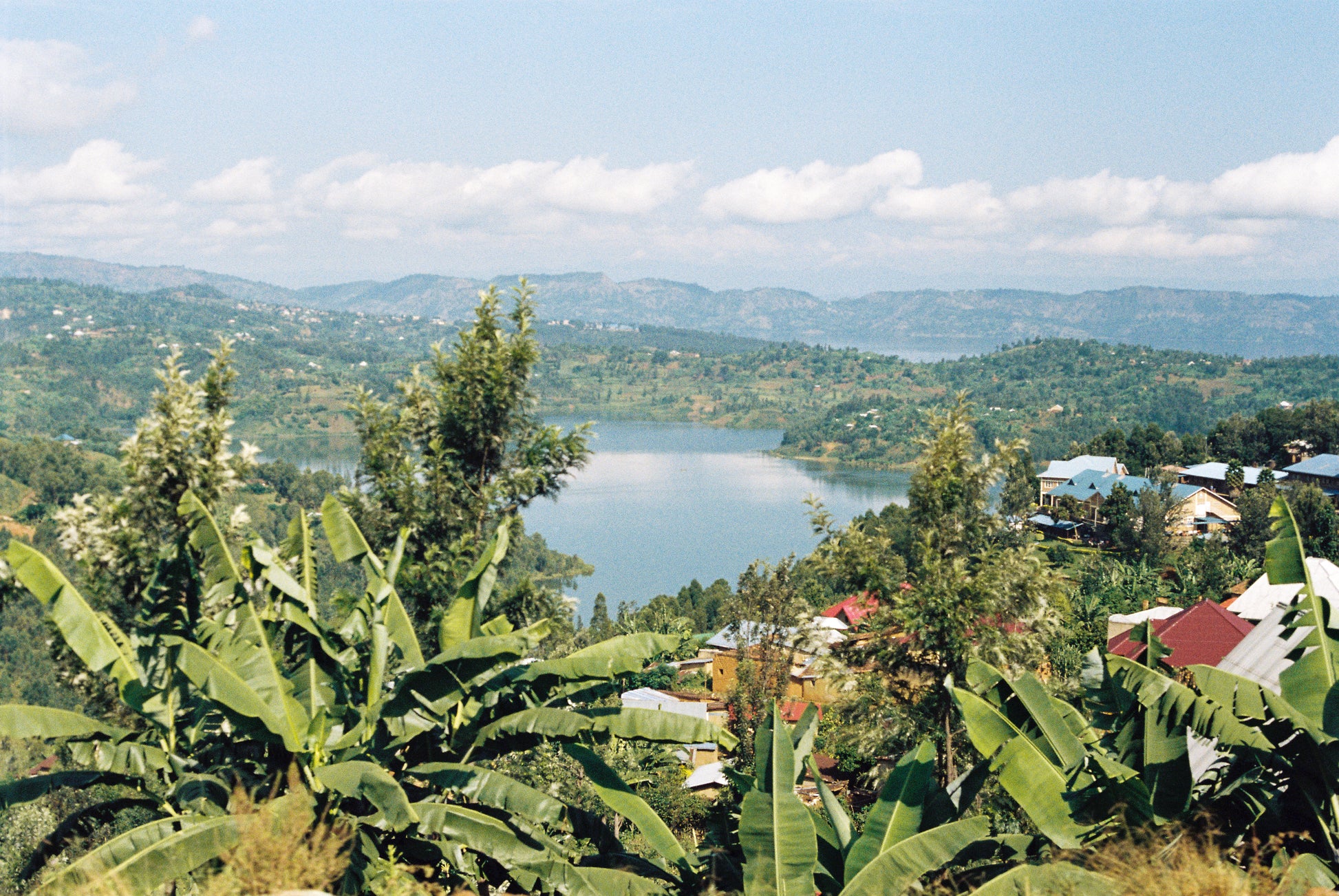 View of the lake around Kanya, For Freda Speciality Coffee UK