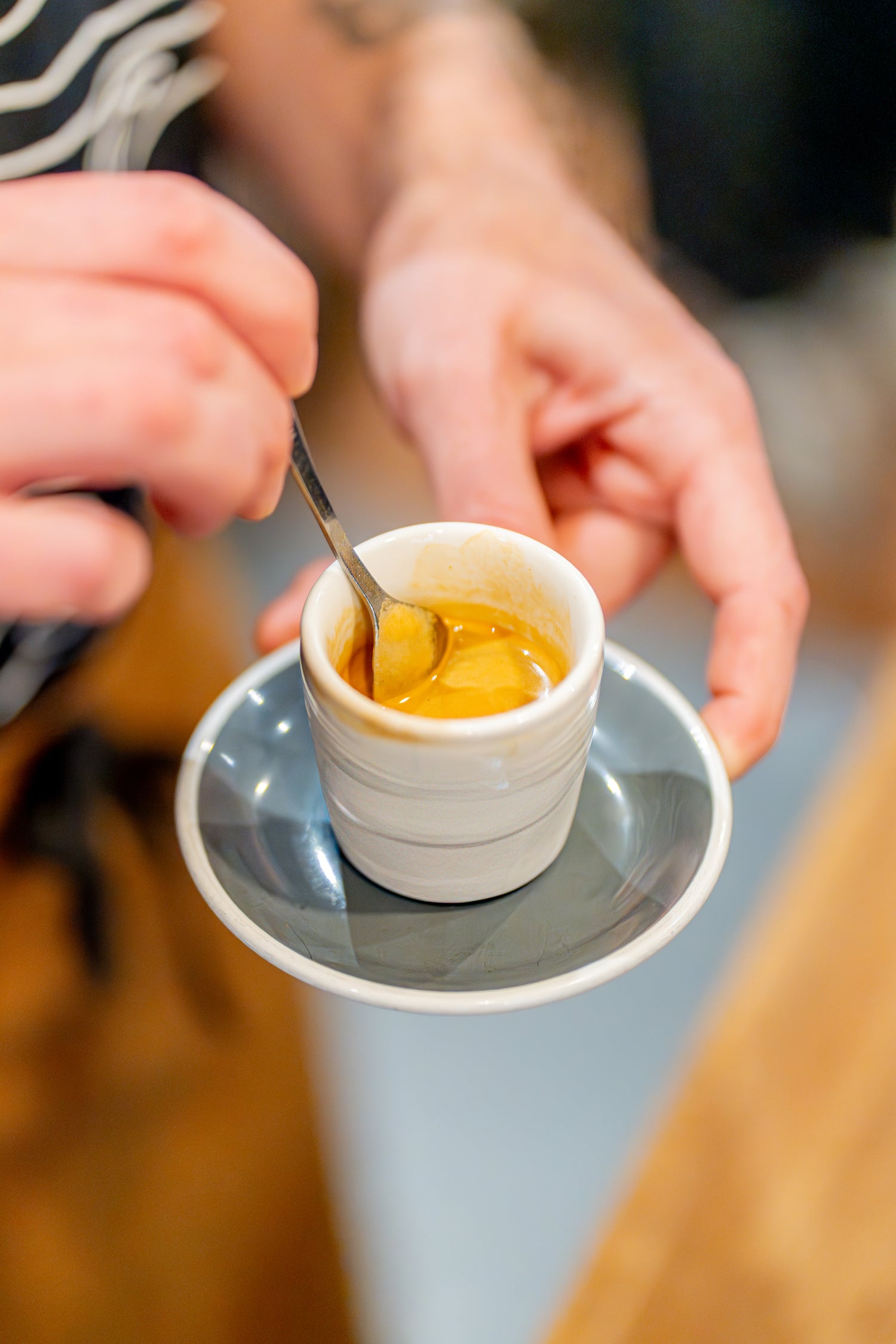 Green specialty coffee beans sourced through trusted import partners before roasting